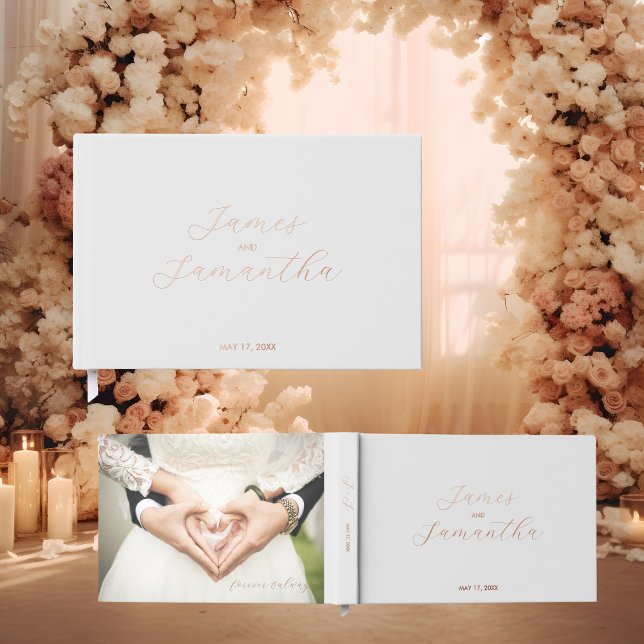 Wedding Guest Foil Notebook | Light Silver (Creator Uploaded)
