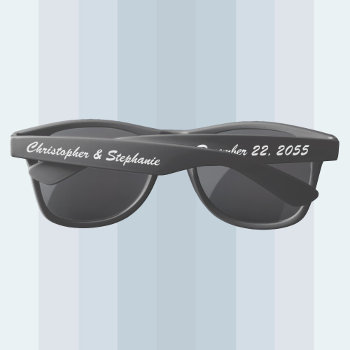 Wedding Guest Party Favor Choose Color Sunglasses by SocolikCardShop at Zazzle