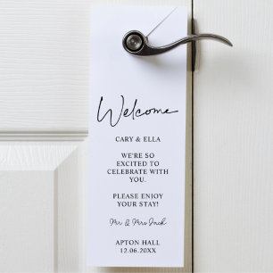 Wedding Guest Reserved Door Hanger