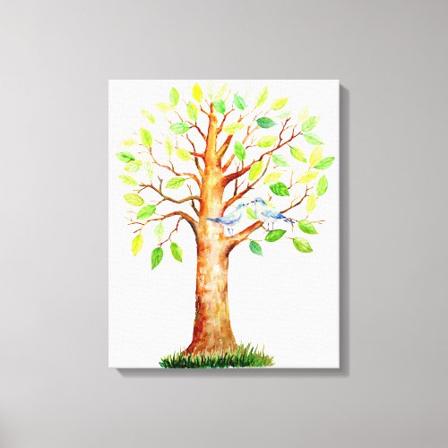 Wedding Guest Signing Tree Canvas