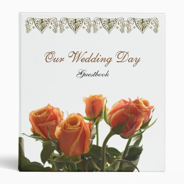 Wedding Guestbook Binder (Front)