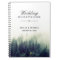 Wedding Guestbook - Elegant Pine Tree Forest
