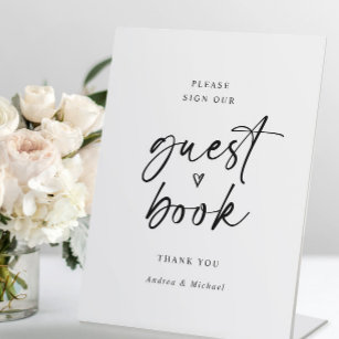 Please Sign Our Guestbook Posters & Prints | Zazzle