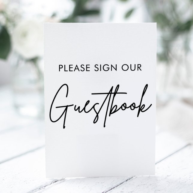 Wedding Guestbook  Pedestal Sign (Creator Uploaded)