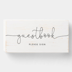 Wedding Guestbook sign