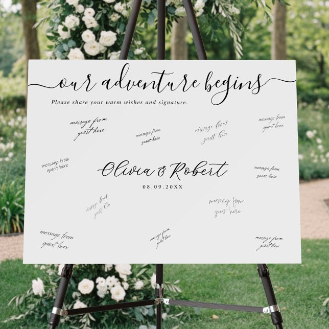 Wedding Guestbook Signature Foam Board (Creator Uploaded)