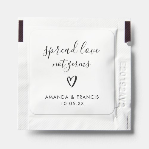 Wedding Hand Sanitizers