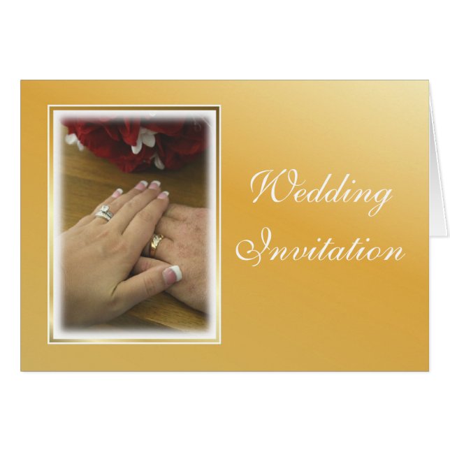 Wedding Hands Cards (Front Horizontal)