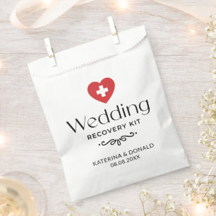 Wedding Hangover Recovery Kit Favor Bag
