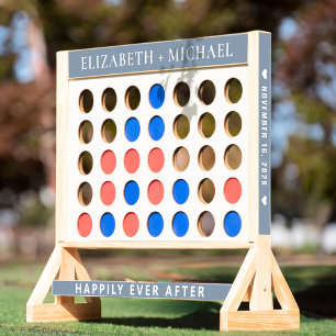 Wedding Happily Ever After Dusty Blue Fast Four