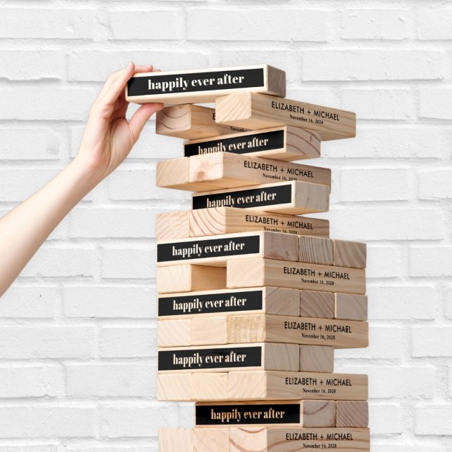 Wedding Happily Ever After Topple Tower (Creator Uploaded)