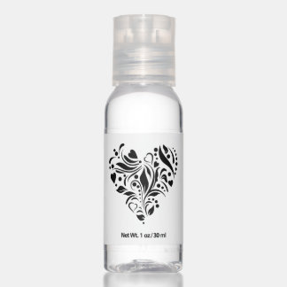 Wedding Heart Hand Sanitizer Favors