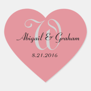 Wedding Heart Stickers