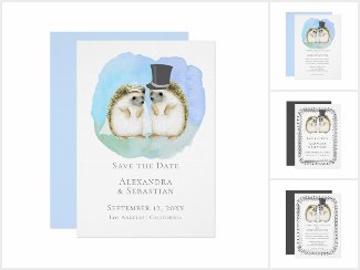 Wedding Hedgehogs