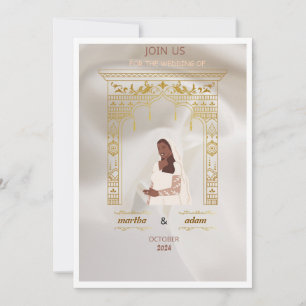 wedding henna invitation