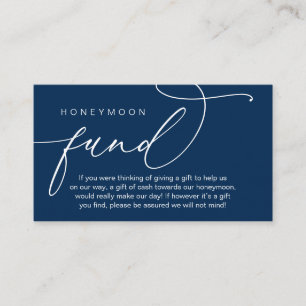 Wedding Honeymoon Fund, Gifts in Cash Wishing Well Enclosure Card