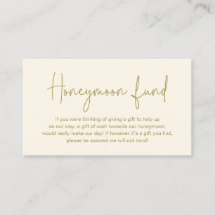 Wedding Honeymoon Fund, Gifts in Cash Wishing Well Enclosure Card
