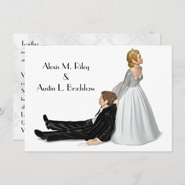 Wedding Humor Invitation (Front/Back)
