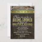 Wedding Hunting Camo Bridal Shower Invitations