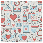 Wedding Icons fabric