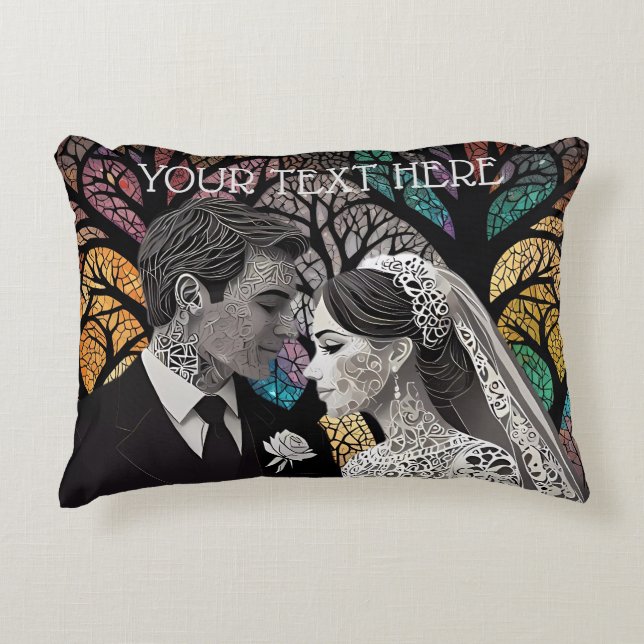 Wedding ideas and Gifts Accent Pillow (Front)