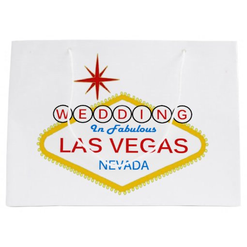 WEDDING IN FABULOUS LAS VEGAS GIFT BAGS Zazzle