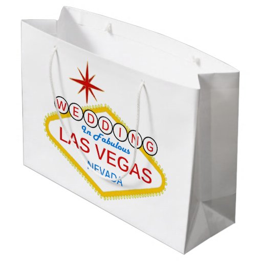WEDDING IN FABULOUS LAS VEGAS GIFT BAGS Zazzle
