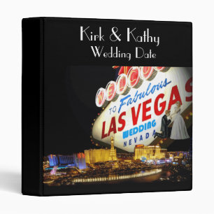 WEDDING in Las Vegas Personalized Binder