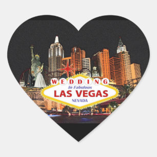 Wedding In Las Vegas Sticker