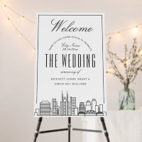 Wedding in Nashville | Welcome Sign