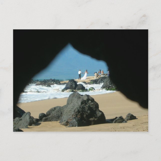 Wedding In Paradise Postcard (Front)