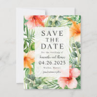 Wedding in Paradise Save the Date