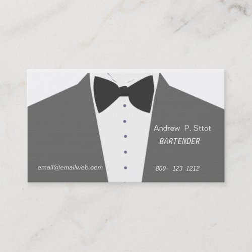 Stylish  Trendy Mens Ware Business Card Template