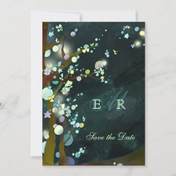 Wedding In The Woods Save The Date by BridalHeaven at Zazzle