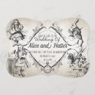 Wedding in Wonderland Invitation