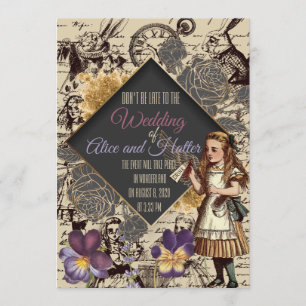 Wedding in Wonderland Invitation