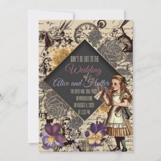 Wedding in Wonderland Invitation