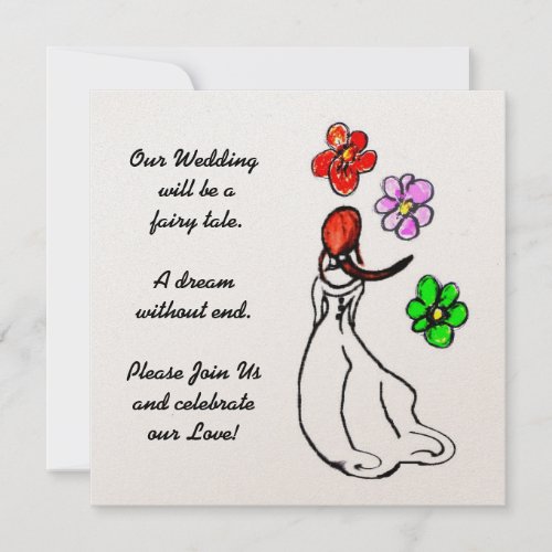 Wedding Informal Art Deco Invitation