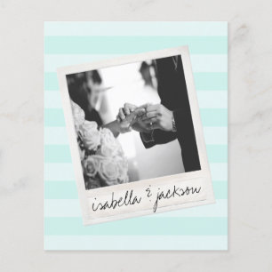 Wedding Instagram Photo Retro frame Custom Text
