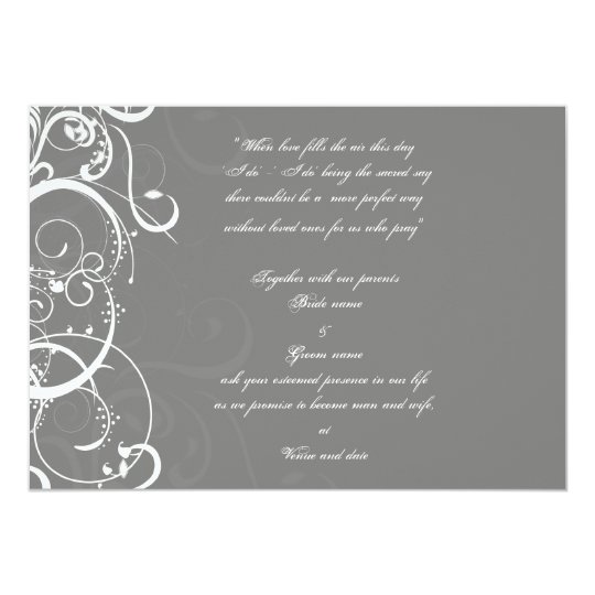 Wedding invitation