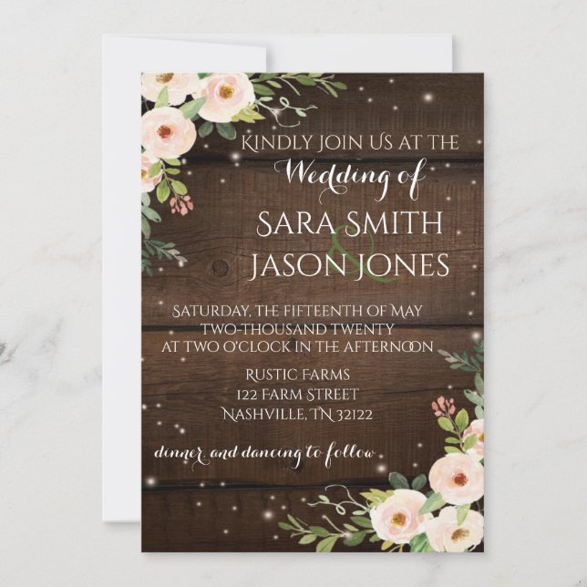 wedding invitation (Front)