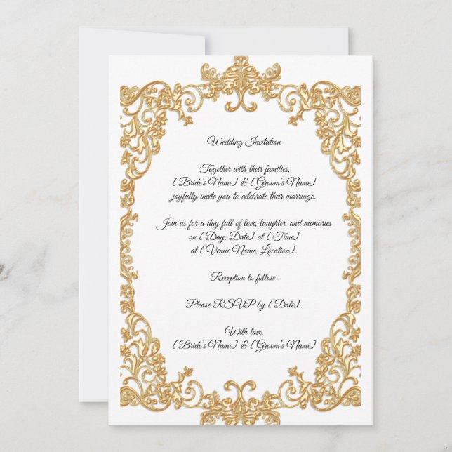 Wedding Invitation (Front)