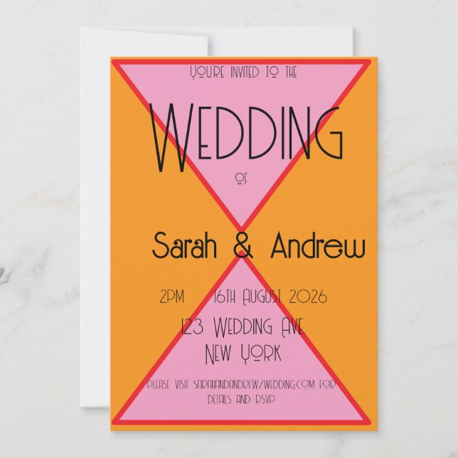 Wedding Invitation (Front)