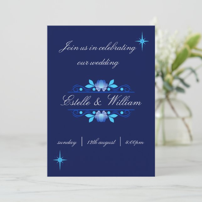 wedding invitation (Standing Front)