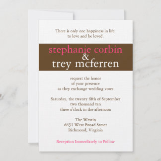 Wedding Invitation