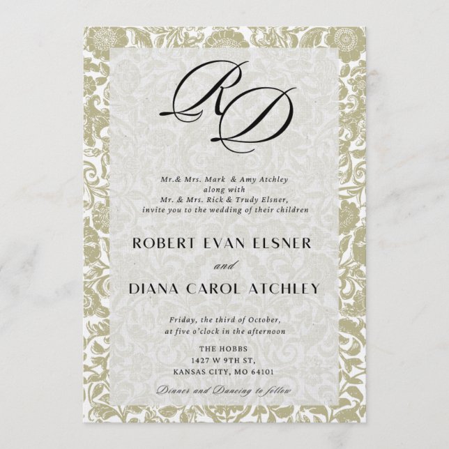 Wedding Invitation (Front)