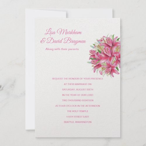 Wedding Invitation