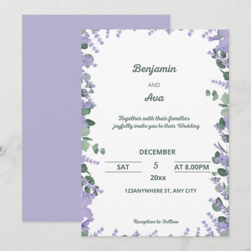 Wedding Invitation