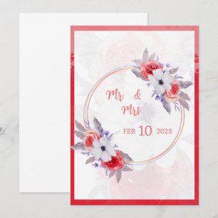 Wedding invitation