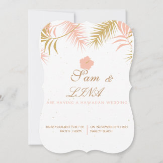 Wedding invitation